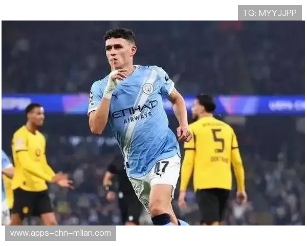 福登禁区内接球晳动后起脚怒射入网——那一刻点燃球迷的狂热